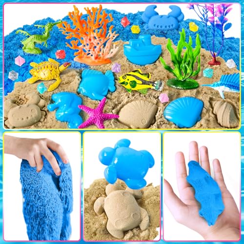 Image of Sensory Bin Ocean Kit with Sensory Sand