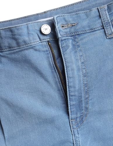 Image of Flying Machine Women's Mom Fit Jeans| Solid | High Rise | Stretchable | Jeans for Woman