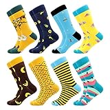 鈽�銆怌osy & Fit銆慐inheitsgr枚脽e f眉r alle MEN in Gr枚脽e: US 8-12 / EU 39-46. Wir verwenden eine gro脽artige Mischung aus Baumwolle, Nylon und Elasthan, die die Form der Socke intakt h盲lt. Au脽erdem bietet es ein gro脽artiges Gef眉hl des gem眉tlich und passt sich Ihren F眉脽en wie ma脽geschneiderte an.