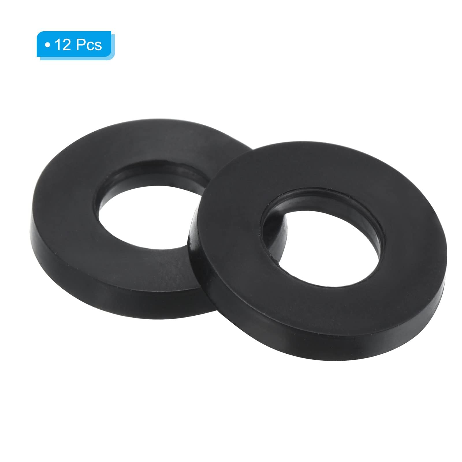 TOP-VIGOR 12Pcs Rubber Flat Washers - Image 3