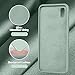 Vooii for iPhone X/Xs Case, Soft Silicone Gel Rubber Bumper Microfiber Lining with Shockproof Full-Body Protective, Mint