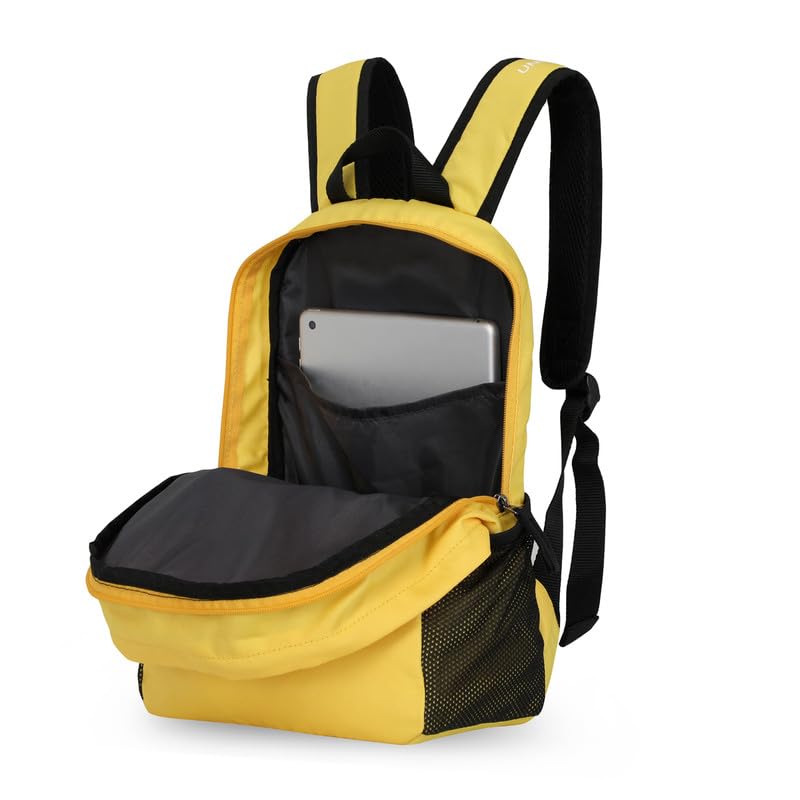 Image of UNITED COLORS OF BENETTON Citron Unisex 2 Compartment 12 L Casual Backpack - Yellow