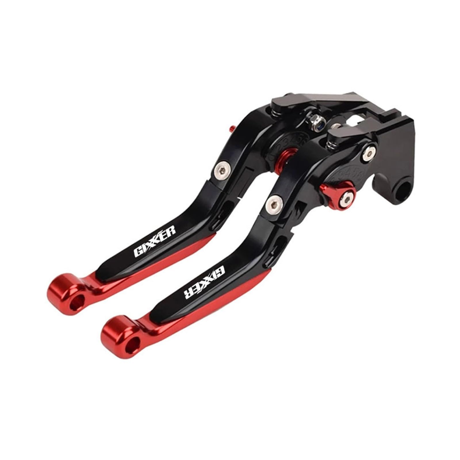 Wkdyriwo Red1 For Suzuki Gixxer 250 Sf 250Sf 150 125 2020-2023 2022 Motorcycle Accessories Cnc Adjustable Extendable Folding Clutch Levers Motorcycle Brake Clutch Levers