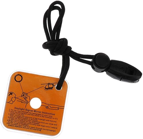 Miniatura 7 de Herramienta reflectante para dispositivos de señalización de emergenciaexteriores, portátil con cordón, kit de supervivencia de seguridad para