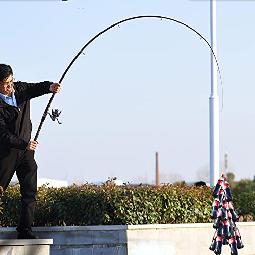 jinrun Angelrute Ultraleichte Tragbare Angelrute und Angelrolle Kombination Kohlefaser Angelrute für Reise Salzwasser… – Bild 8