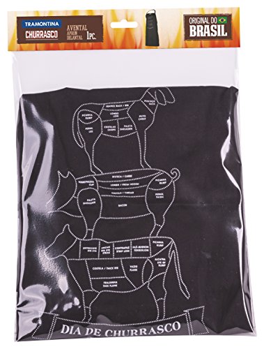 Avental Tramontina Preto algodão