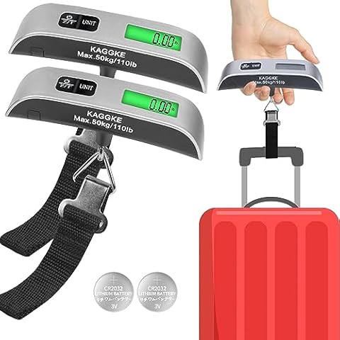 KAGGKE 2-Pack Digital Luggage Scale Cover