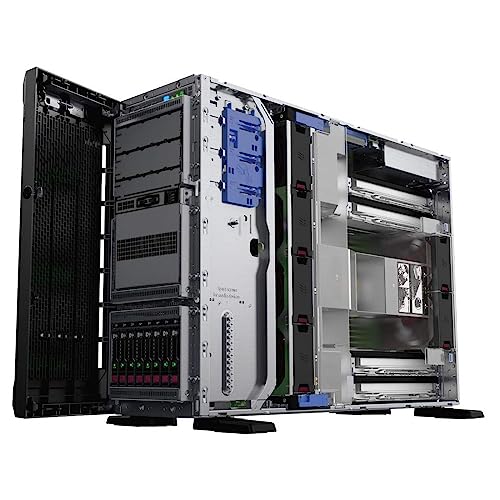 HPE ProLiant ML350 Gen10 Tower Server Bundle with Dual Xeon 6130 2.10 GHz, 512GB DDR4 Memory, 15.36TB Enterprise SSD Storage, RAID, Dual Power, iLO, Server 2022 Standard - Thumbnail 4