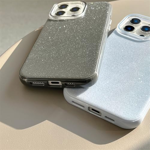 Coque tendance à paillettes antichoc et protection d'objectif pour iPhone 14 Plus - 2