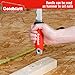 Goldblatt Insulation Knife, 8 Inch Stainless Steel Blade - Serrated Sharp Double Side Insulation Cutter Tool for Cutting Heat Material, Styrofoam - Rockwool Sod Cutter Lawn Repair Garden Knife