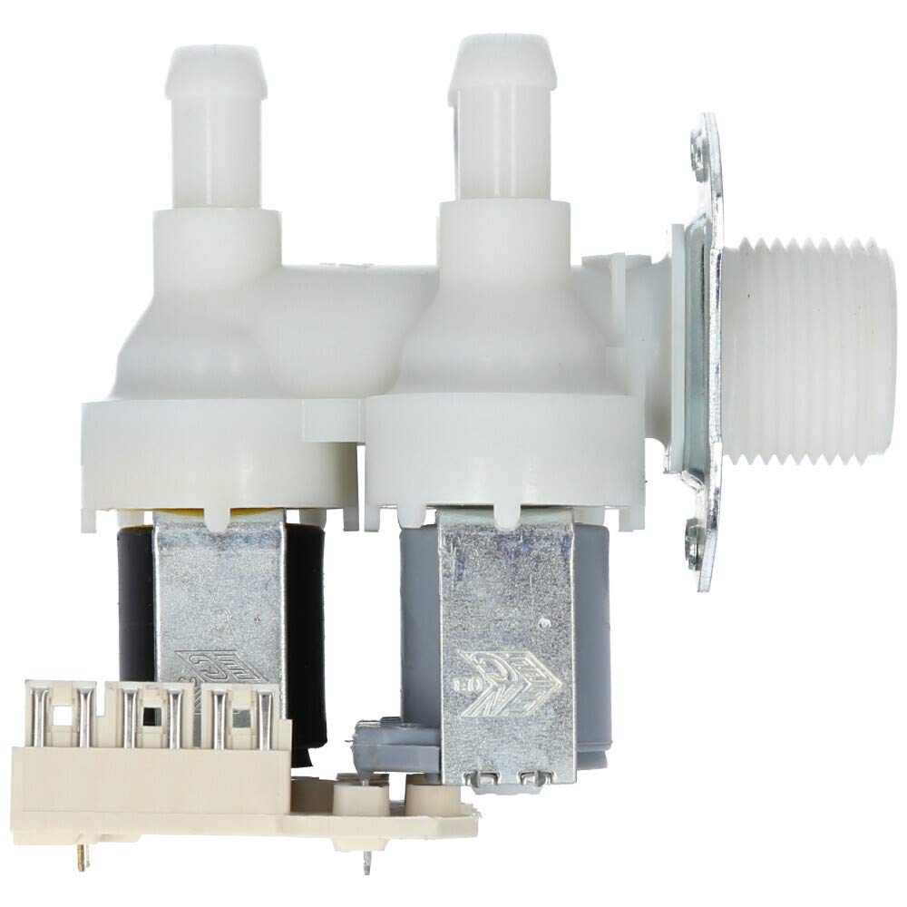 Kenekos - Magnetventil 3-fach 90° 11,5mm kompatibel mit Miele Waschmaschine 3/4"-Gewinde, nur für Geräte mit WPS Teile-Nr. 4035200, Privileg 00935379 Wasserventil Ventil