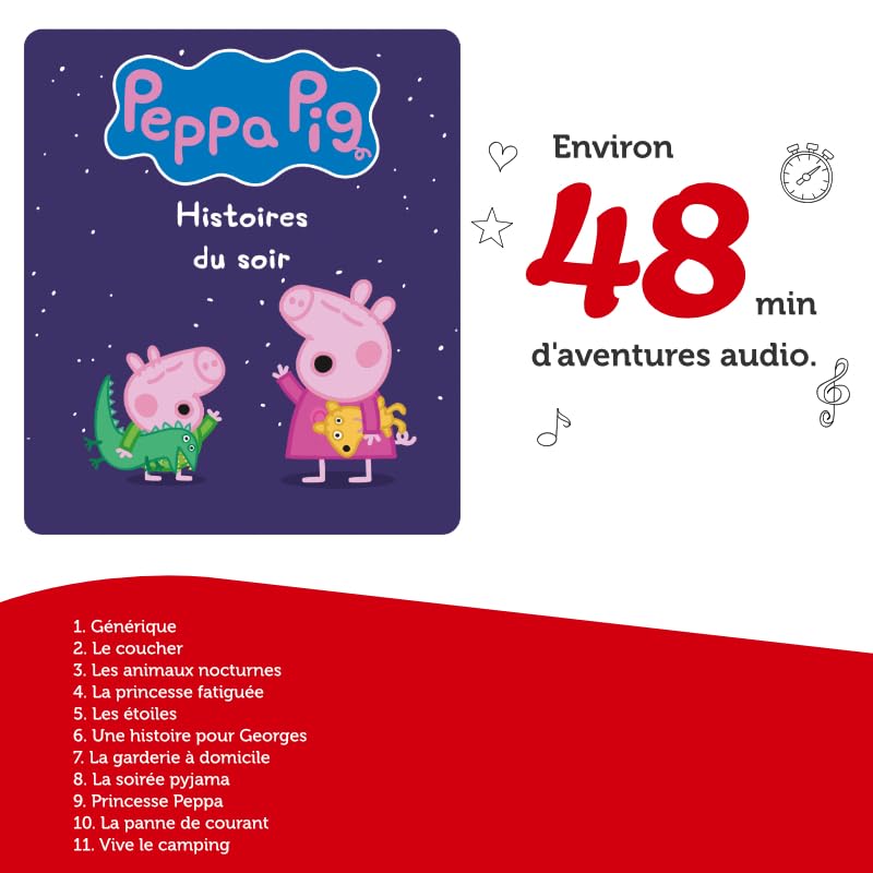 Tonies – Figurine Peppa Pig – La Nouvelle Petite Sœur – Audio 45 Min – Dès 3 Ans – Nécessite Toniebox (vendue Séparément)