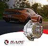 RAREELECTRICAL New 110A Chrome Street Rod Gm High Output Alternator Compatible With 1-One Wire Self Exciting Energizing