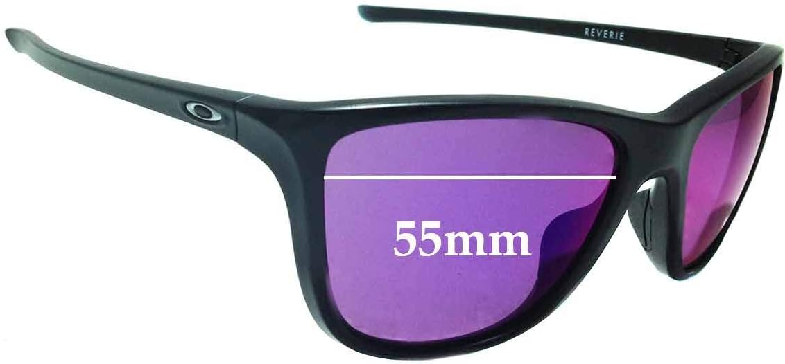 Sunglass Fix Replacement Sunglass Lenses Compatible for Oakley Reverie OO9362 55mm (Non-Polarized Diamond Rose Gradient Gold Flash Pair-SFx Diamond)