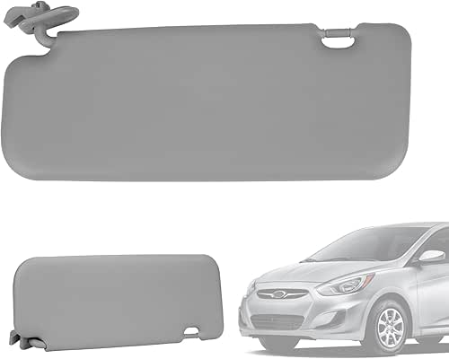 85210-1R000 Sun Visor Protection Shade Compatible with Hyundai Accent 1E
