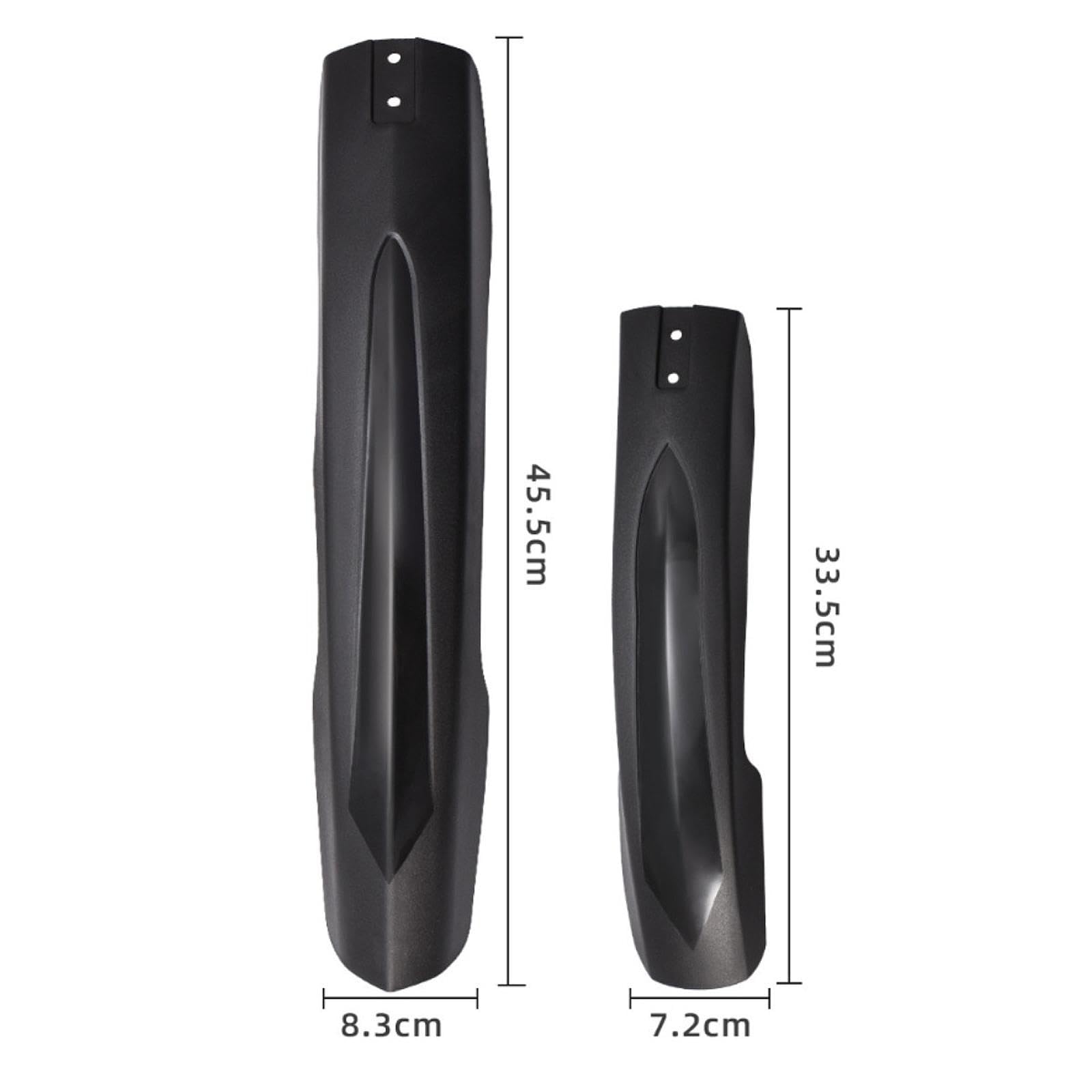 kowaku Mountain Bike Mudflaps Set Front and Rear Spare Parts Supplies, Replace, Cycling Accessories, Bicycle Fenders Bike Mudguard