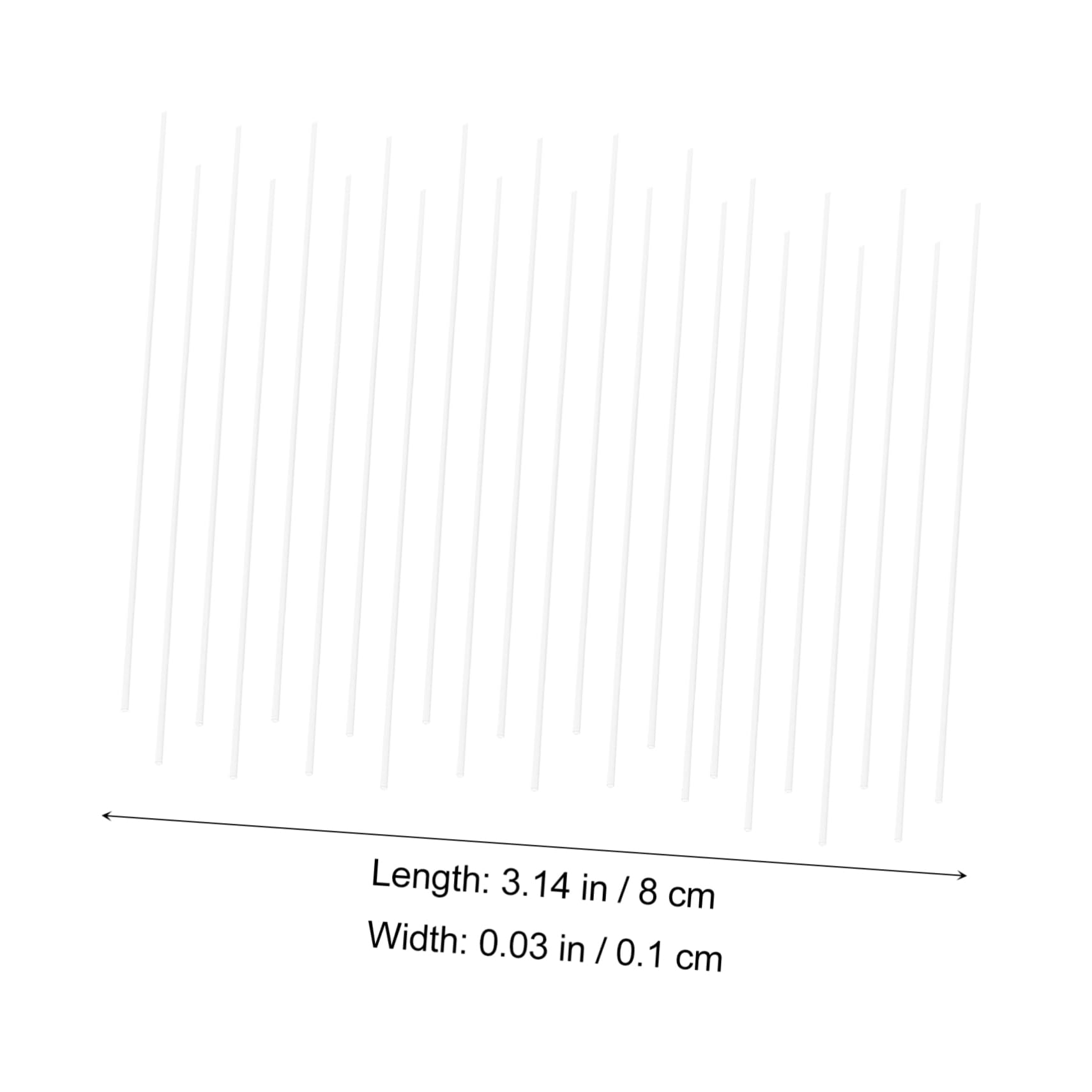 500 Stück Glas Kapillarröhrchen Schmelzrohr für Labor Experimente mit Feiner Verarbeitung und Stabiler Qualität für Schmelzpunktbestimmung