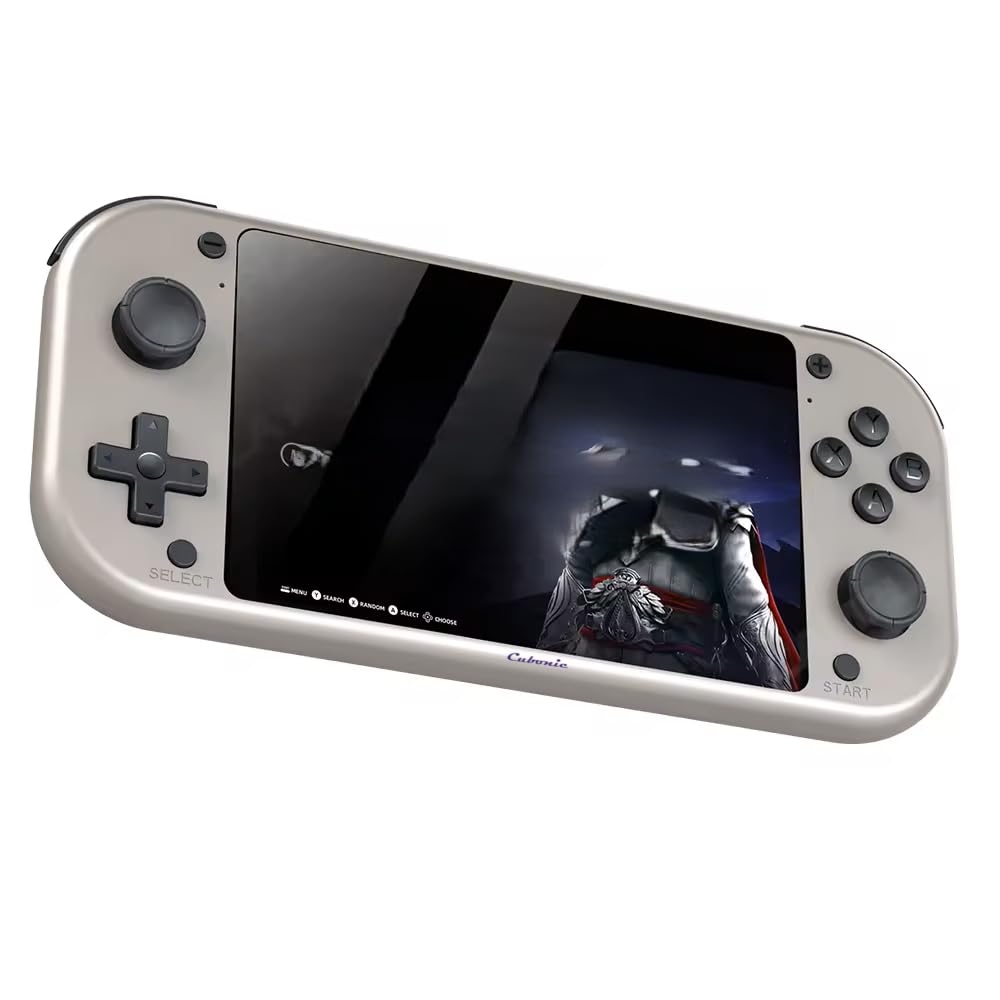 Cubonic MI7 Portable Gaming Console, Gray, 4.3-Inch HD Display, 20000+ Preloaded Retro Games, Built-in Stereo Speakers, Expandable Storage, Classic Controls, Long Battery Life-image-19