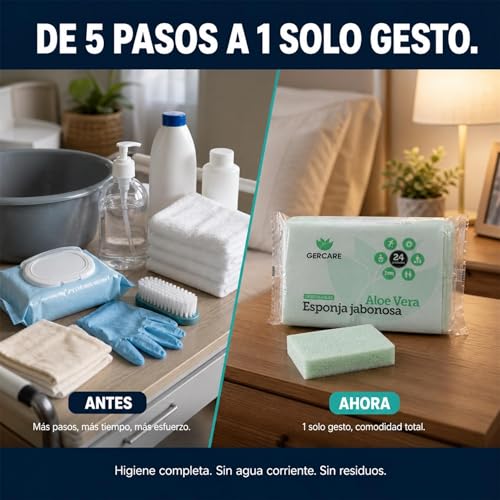 Esponjas jabonosas desechables con aloe vera pack de 600 unidades para la higiene diaria 6