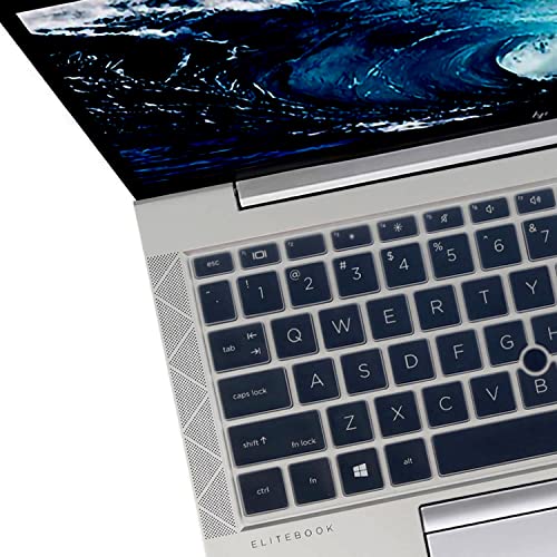 Image of Keyboard Cover for 14 Inch HP EliteBook 840 845 G7 G8 Laptop New Notebook PC Model Accessories Keyboard Protective Skin (Not fit New 840 845 G9 G10 G11)-Clear