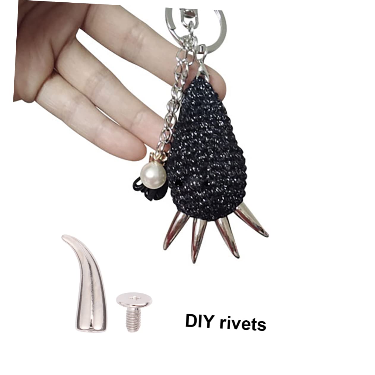 jojofuny 10 Juegos Remaches Diy De Forma De Accesorios De Moda Punk Para Ropa De Cuero Y Jeans Color Plata 20 Piezas X 10