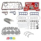 DNJ EK4173 Engine Rebuild Kit for 2004-2006 Ford, Lincoln Expedition, F-150, F-250 Super Duty 5.4L V8 24V SOHC 330cid