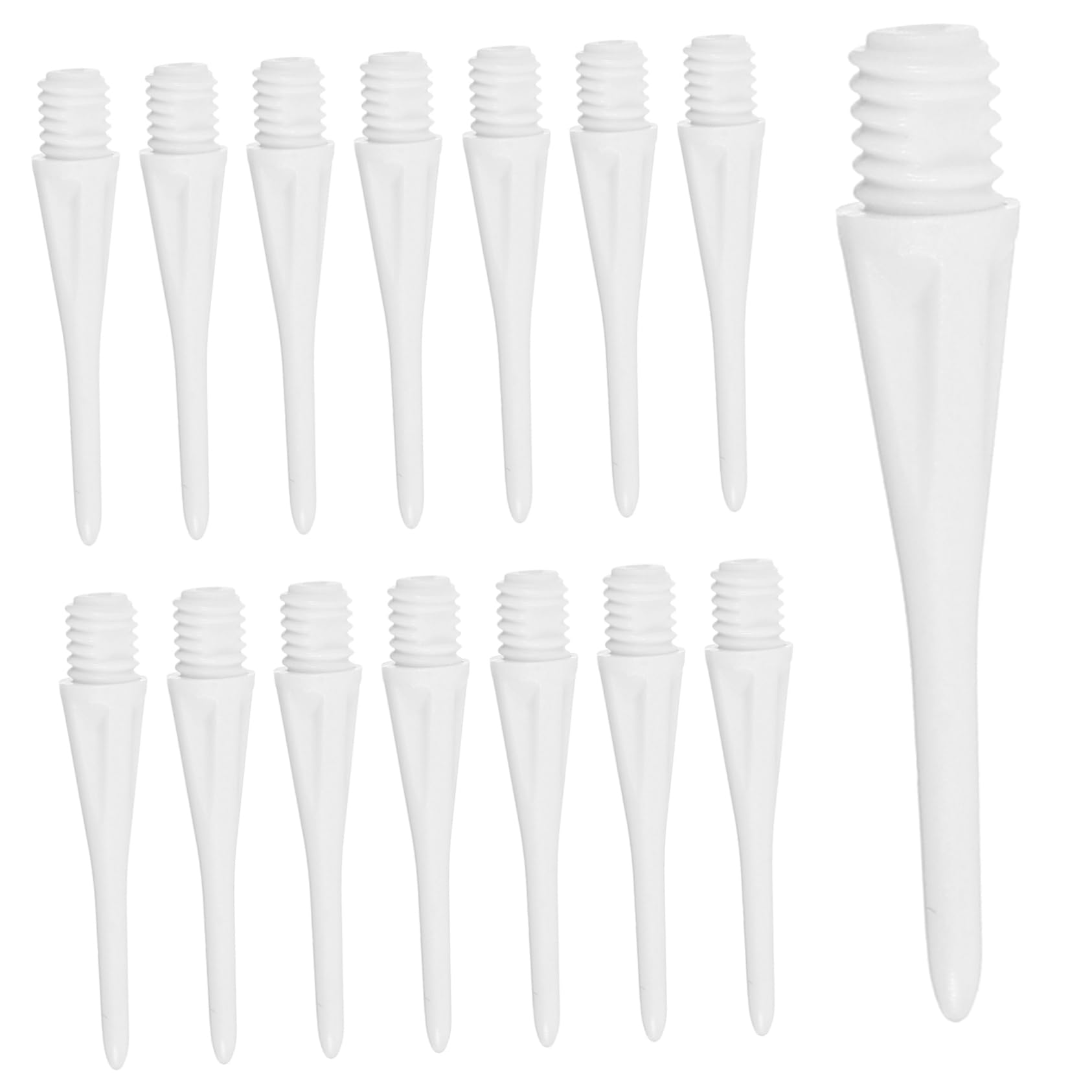 Garneck Professional Soft Replacement Points for 50pcs Steel Tip Points Tip Parts Creative Needles