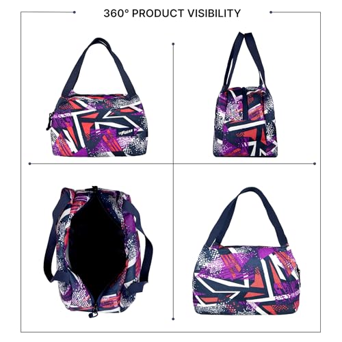 Image of F Gear Tidbit FZ Blue 6L Lunch Bag, Compact & Lightweight, Padded Interior, Durable Zippers, Easy Carry Handle, Ideal for School,Travel, Office, Picnic & Everyday Use