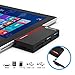 Produktbild Eletrand USB 3.0 HUB mit SD/TF Kartenleser Combo Adapter für Microsoft Surface Pro 3(12,3")/Pro 4/Pro 2017Unterstützung 2 TF Karten + 1 SD Karte + 3 USB PortHohe Geschwindigkeit 5GB/s, Schwarz