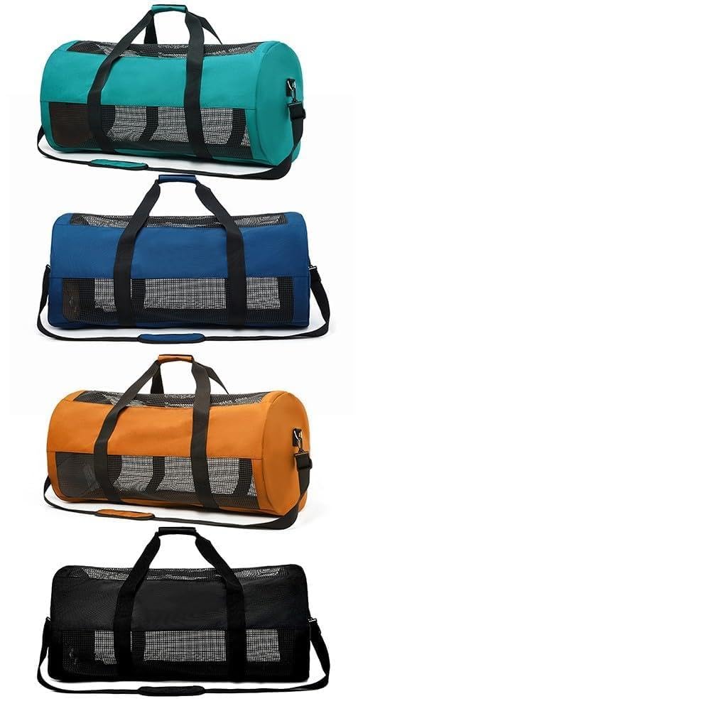 Bolsa de malla de buceo de 60l para escapadas a la playa y apnea