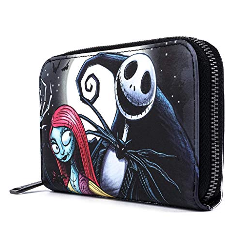 Loungefly x Disney Nightmare Before Christmas Jack and Sally Simply Meant to Be ZIp-Around Wallet4