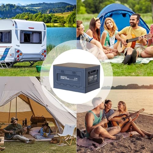 Récipient de rangement portable résistant aux intempéries et matériel de camping