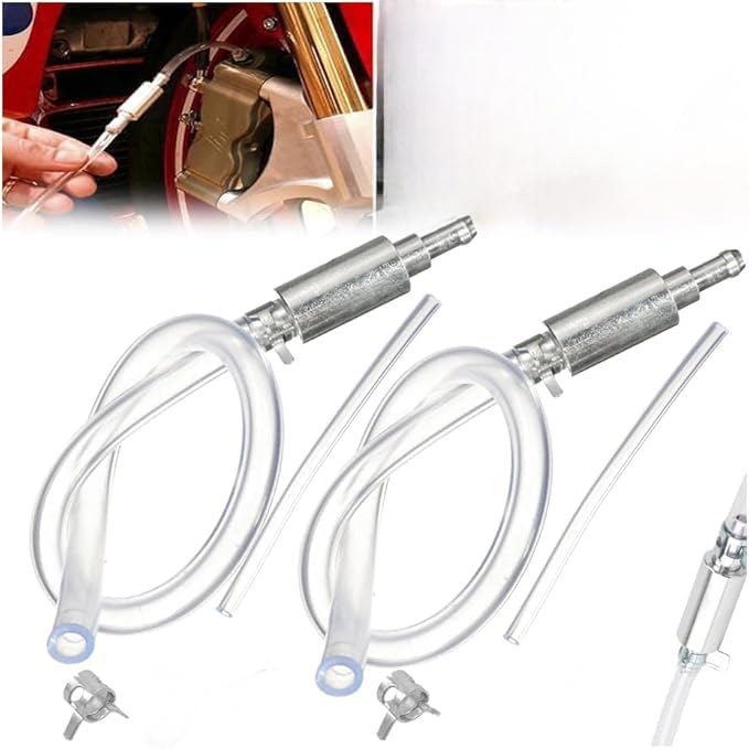 One Way Check Valve Tube Bleeding Tool Kit for Motorcycle Clutch?Brake Bleeder Hose?Cylinder Bench Bleeding Hose (3)