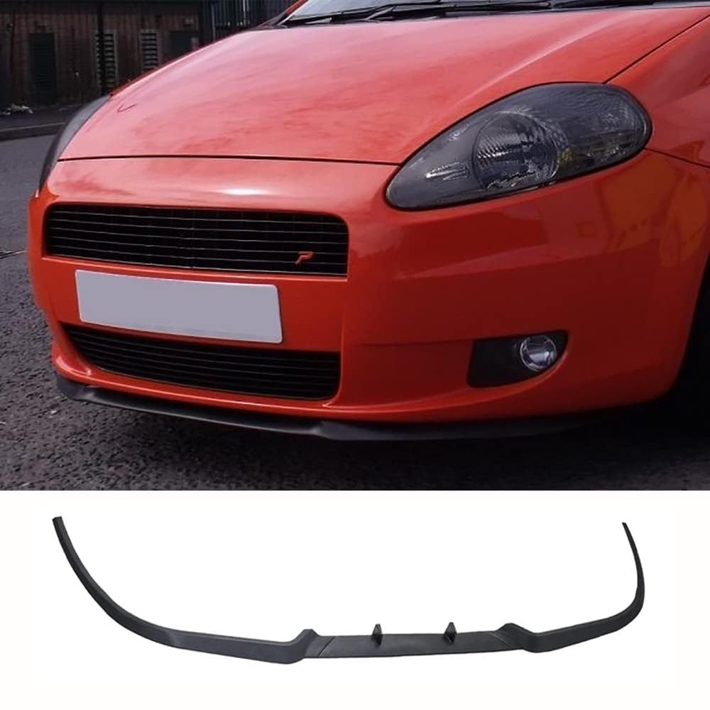 Für Fiat Punto Grande Cupra Splitter Frontstoßstange Lippe 3 Stück 6 Farben Body Kit (Grau)