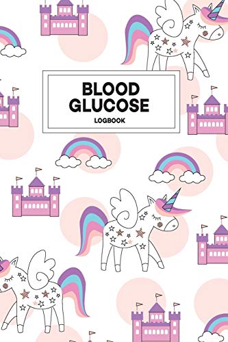 Blood Glucose Logbook: Unicorn Rainbow, Blood Sugar Logbook, 2 Year Planner, (110 Pages, 6" x 9"), Easy Daily Tracker Diabetic Glucose Notebook, ... Log Book, Diabetes Food Journal Record, Diary image 3