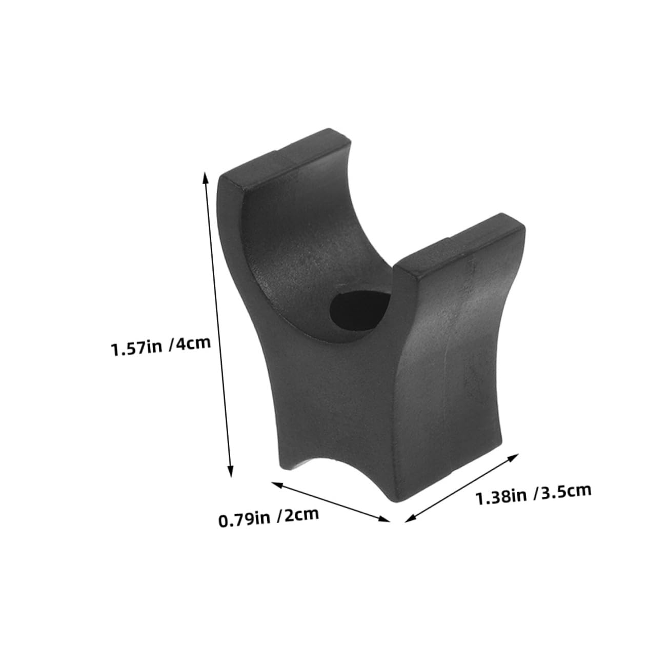 PLAFOPE 4pcs Wheelchair Support Blocks Abs Material for Drive Wheelchairs Replacement Parts for