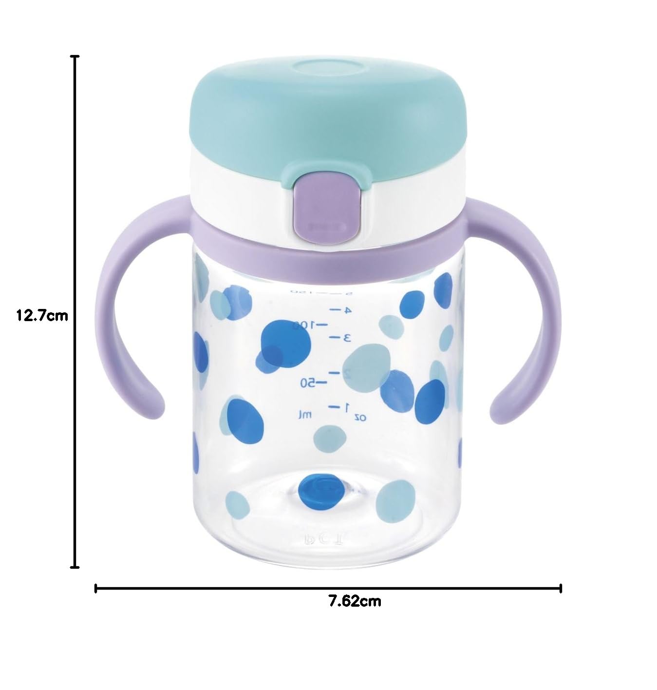 Richell Aquila Salir Muy, Muy Taza 200ml de Color Azul Claro