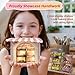 iLAND Girls Crafts Ages 8-12 Air Dry Clay for Kids DIY Miniature Food Crafts for 10 Year Old Girls Art Kits Creative Toys Family Games for Kids and Adults Mini Clay Bakery Tween Cute Birthday Gifts