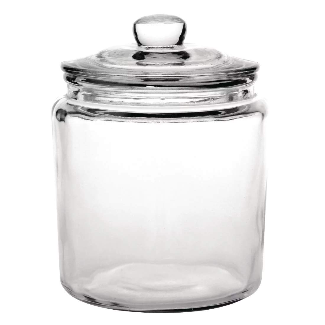 chiner Tarro Biscotti de Cristal 6,2 L para Galletas | Apto para lavavajillas, Tapa de 175 mm, 293 x 200 mm, Fabricado en España