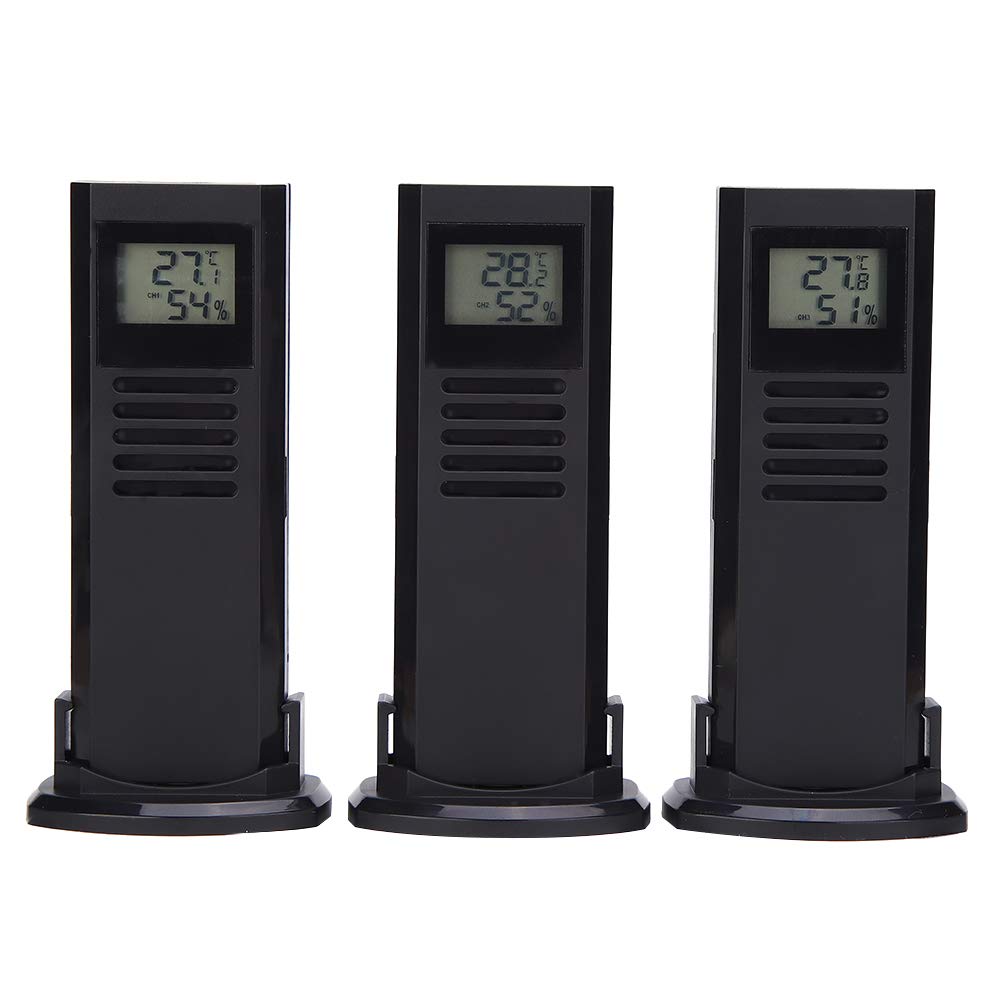 TS-6210 - Termómetro de temperatura para exteriores, kit de temperatura inalámbrico, termómetro digital inalámbrico para estación meteorológica, con