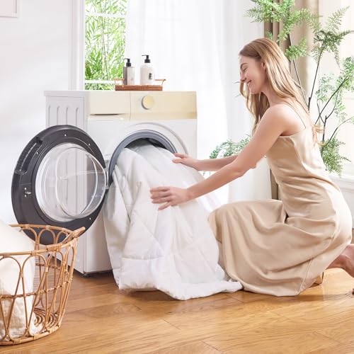 Miniatura 7 de Wavve Edredón Relleno Nórdico 220x240 Cm Para Cama 135 150, Edredón De Fibra 150gr M , Ligero, Suave, Transpirable Para Primavera Y Verano 240x220 Cm