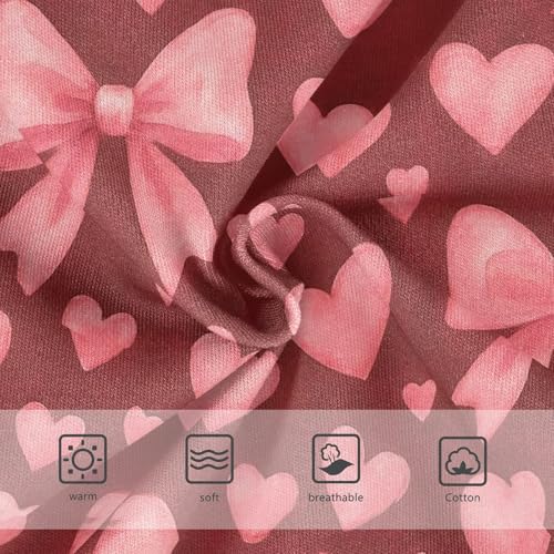 Joisal Girls Underwear Toddler 2t Cotton Girl Panties Cute Designer Underpants Briefs Cute Pink Bows Hearts3