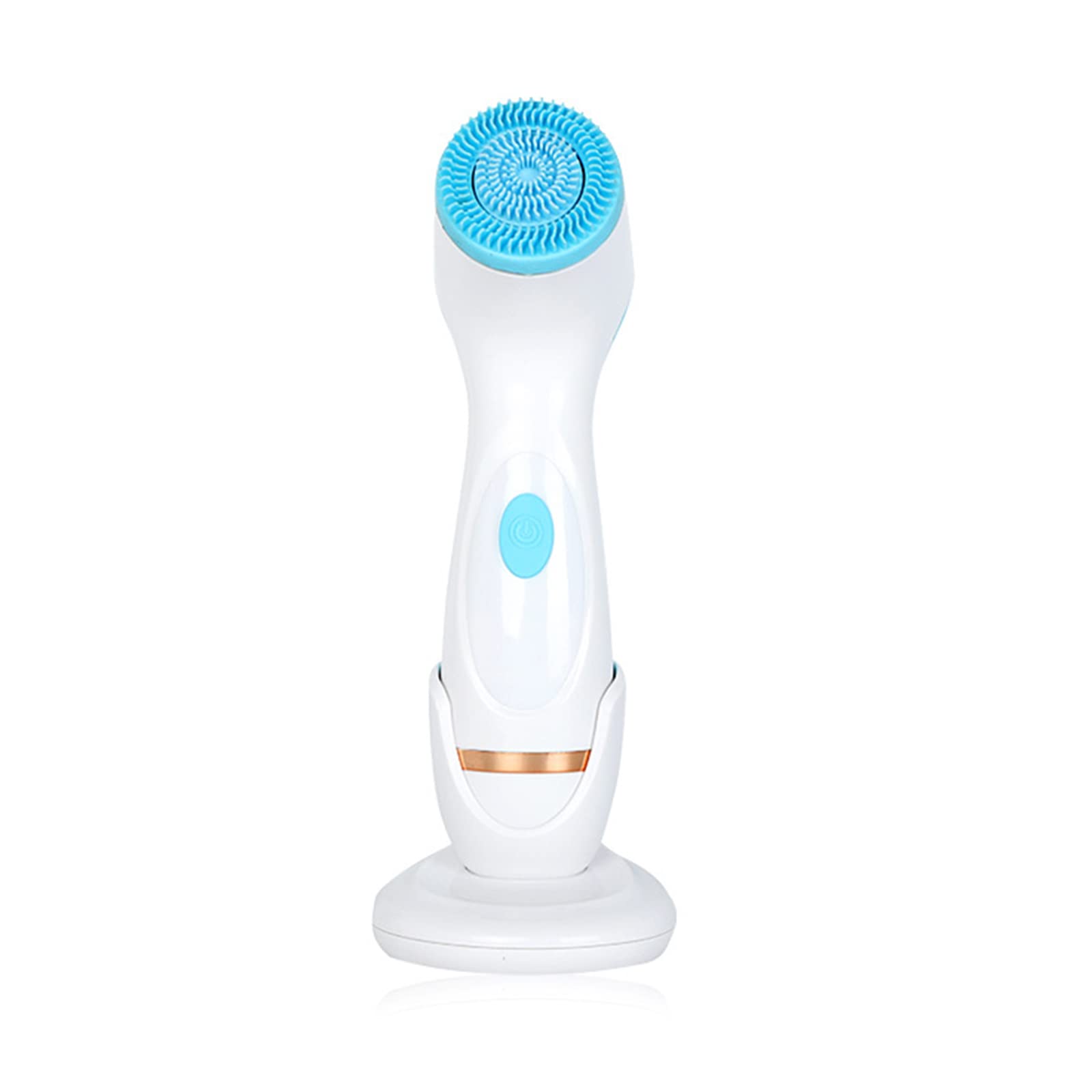 Cepillo masajeador eléctrico USB para cepillo de limpieza, impermeable, limpieza profunda, limpiador facial, limpieza de poros, herramienta de limpieza de poros de piel, masajeador facial impermeable