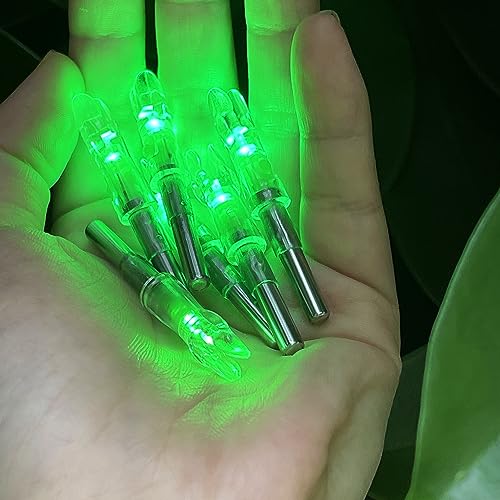 ZeoPeya Lighted Nocks- for Arrows with .244