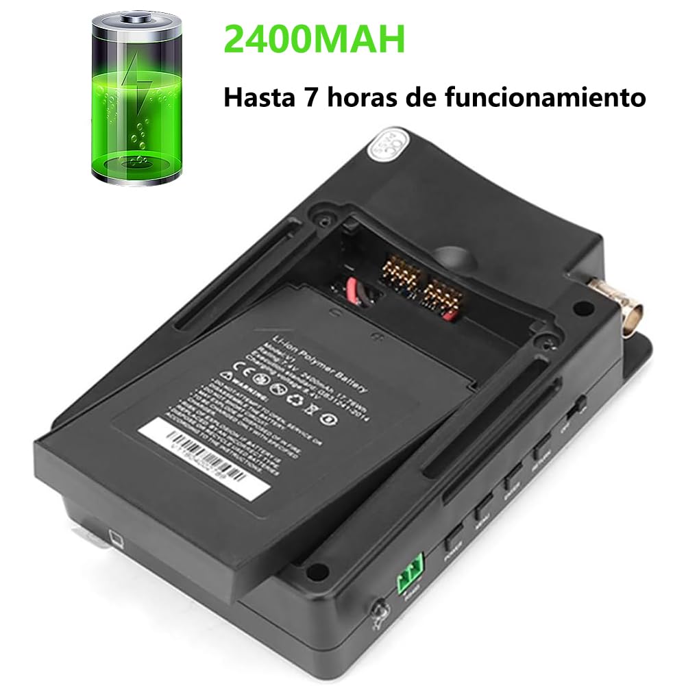 4 pollici Monitor Coassiale CCTV Tester H.265 4K Telecamera IP Tester CCTV CVBS 8MP TVI CVI AHD Tester Analogico Monitor Tester Telecamera POE/WIFI/HDMI Uscita/RJ45 TDR-Polso Portatile