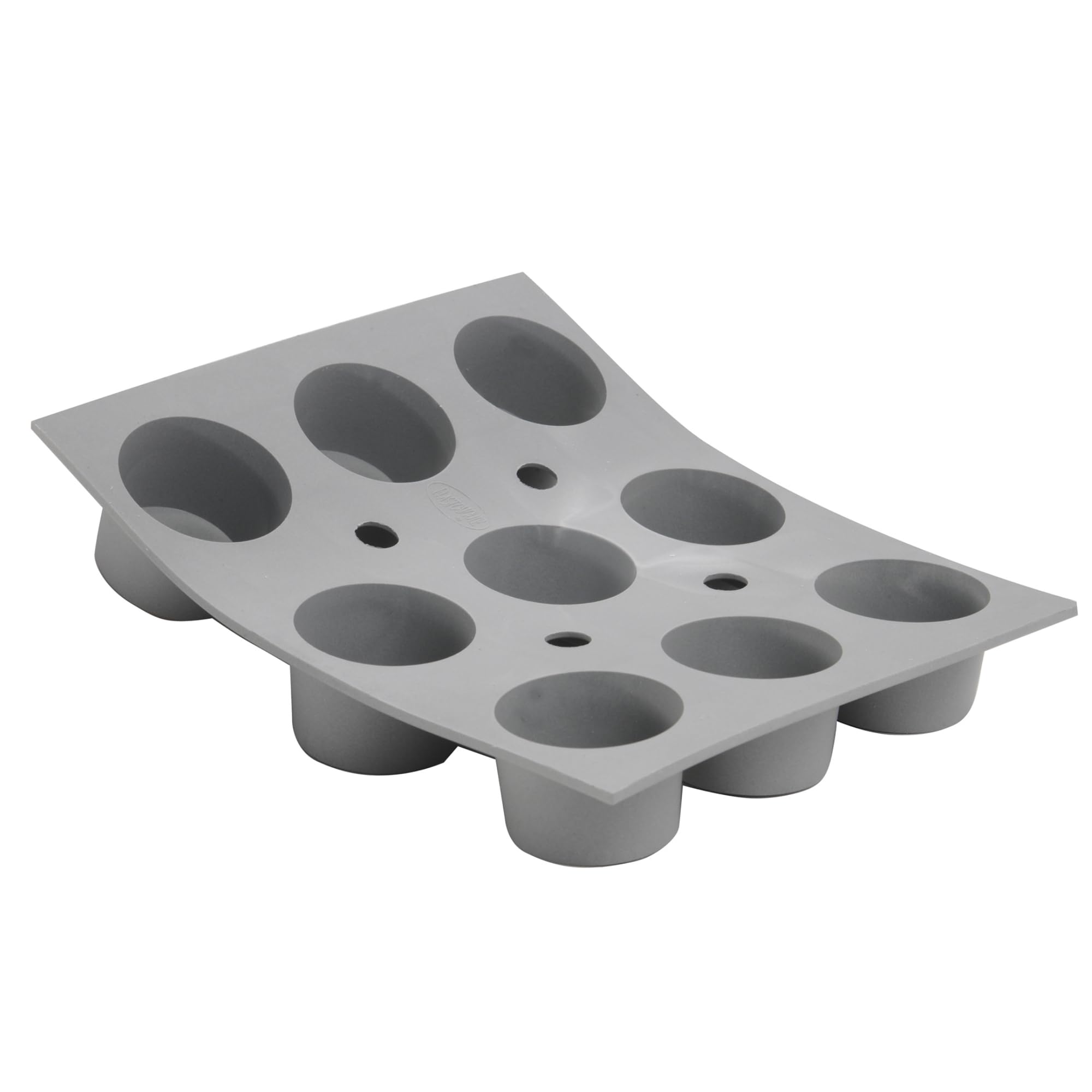 De Buyer 1858.21D Elastomoule Silicone Baking Mould - 8 Mini-Muffins, 45 / 38 mm Diameter, 3,9 cl Capacity