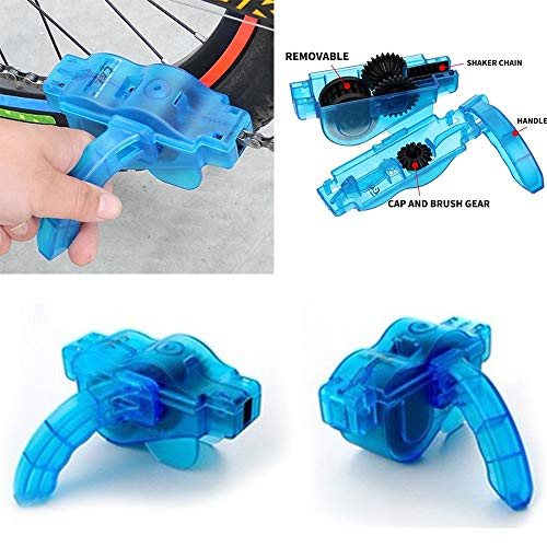 Fdrirect – Limpador de corrente portátil para bicicleta, ferramenta de limpeza de bicicleta, acessór