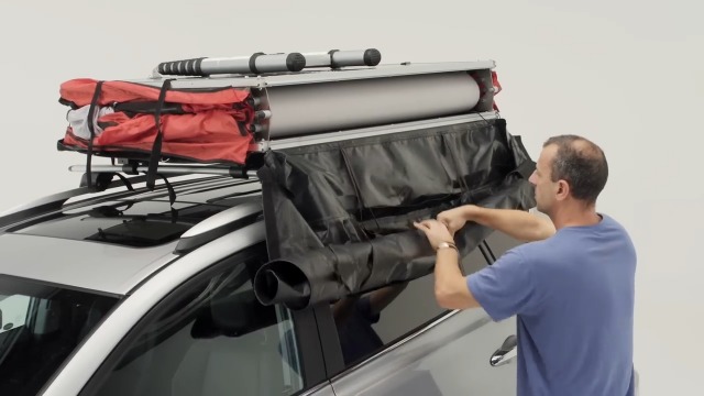 Watch Yakima SkyRise HD Medium Heavy Duty 4 Season Rooftop Tent on Amazon Live