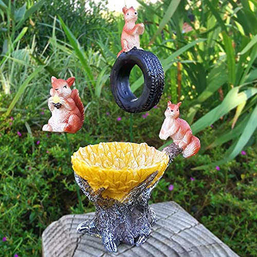 Trasfit Set von 3 Feengarten Miniatur-Eichhörnchen Cover