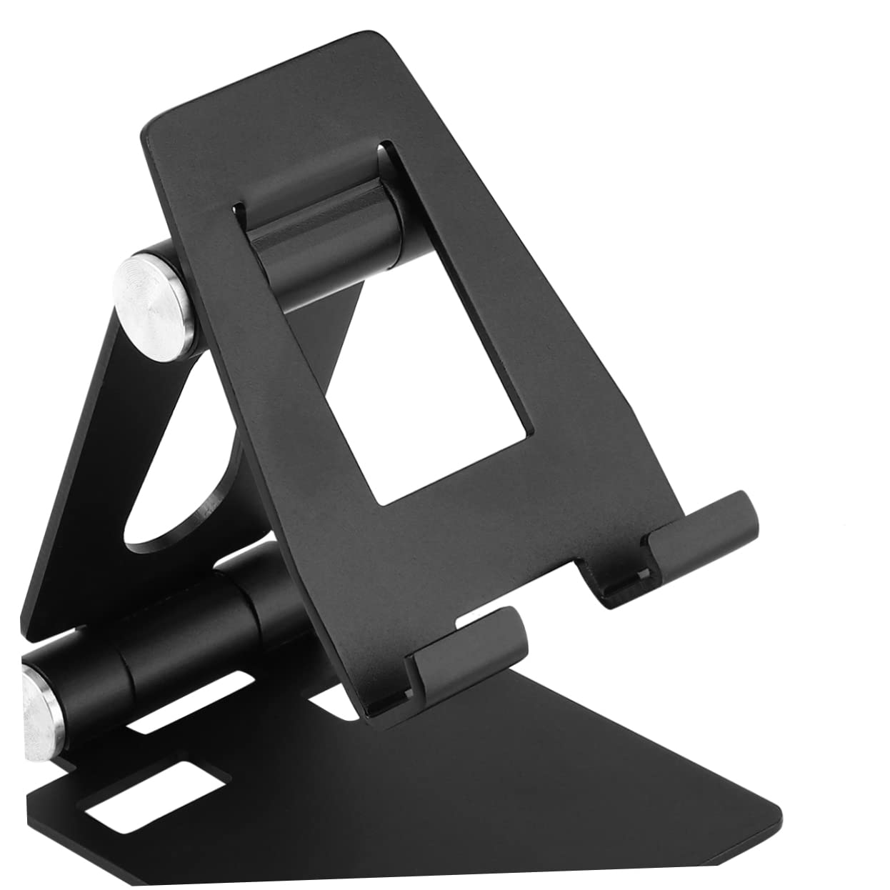 Hemobllo 2 Pezzi Supporto Da Tavolo Per Telefono Cellulare Con Base in Metallo Stabile Supporto Da Tavolo Portatile Per Tablet Per Cucinare I Compiti